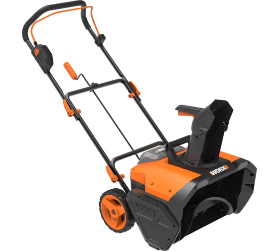 Аккумуляторный бесщеточный снегоуборщик WORX WG471E.9