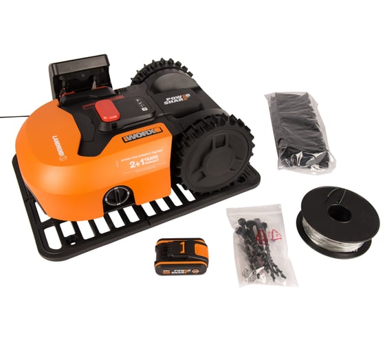 Роботизированная газонокосилка WORX 300 кв.м Landroid S WR130E