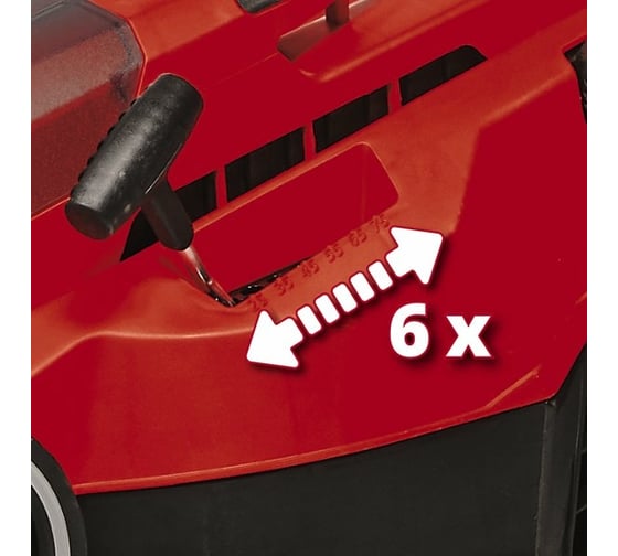 Аккумуляторная газонокосилка Einhell PXC GE-CM 36-37 Li (2x3,0Ah) 3413170
