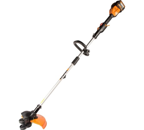 Аккумуляторный триммер WORX 40В, 2х2.0 А*ч, двойное ЗУ 2x2A WG184E