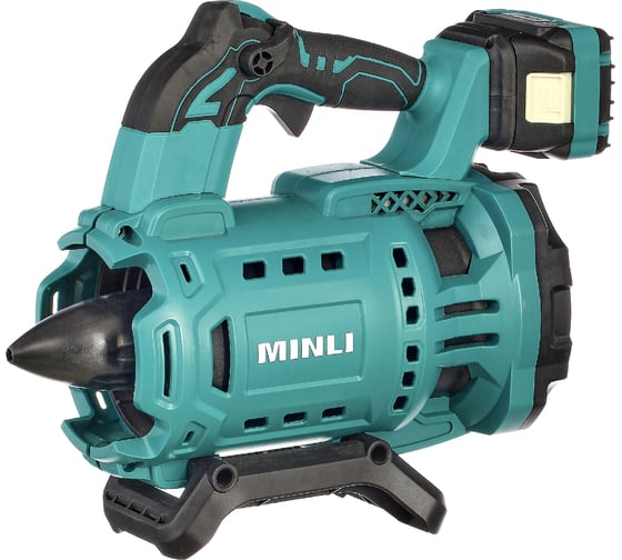 Аккумуляторный садовый воздуходув MINLI Li-ion 18Vx2 DC402B-4.0A