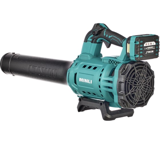Аккумуляторный садовый воздуходув MINLI Li-ion 18Vx2 DC402B-4.0A