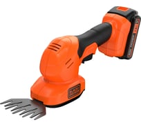 Аккумуляторный кусторез Black&Decker 18 В, Li-Ion, 2.0 А*ч BCSS18D1-QW