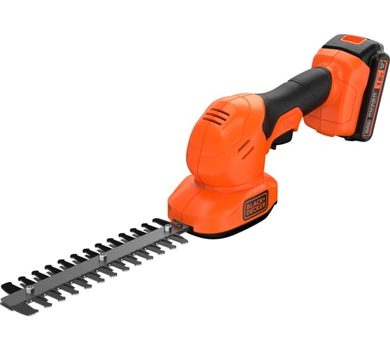 Аккумуляторный кусторез Black&Decker 18 В, Li-Ion, 2.0 А*ч BCSS18D1-QW
