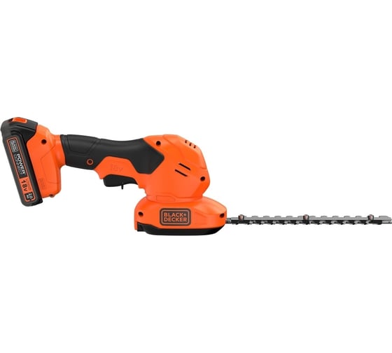 Аккумуляторный кусторез Black&Decker 18 В, Li-Ion, 2.0 А*ч BCSS18D1-QW