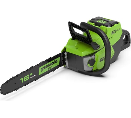 Бесщеточная аккумуляторная цепная пила Greenworks GD60CS40K4 60 В, с АКБ 4 А*ч и ЗУ 2006907UB