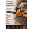 Бензиновая цепная пила Villager VGS 460 S 41690 041690 3