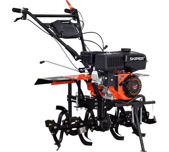 Культиватор SKIPER SP-860S (8 л.с., без ВОМ, пон.передача 3+1, большой бак и глушитель, без колёс) 00-00008948