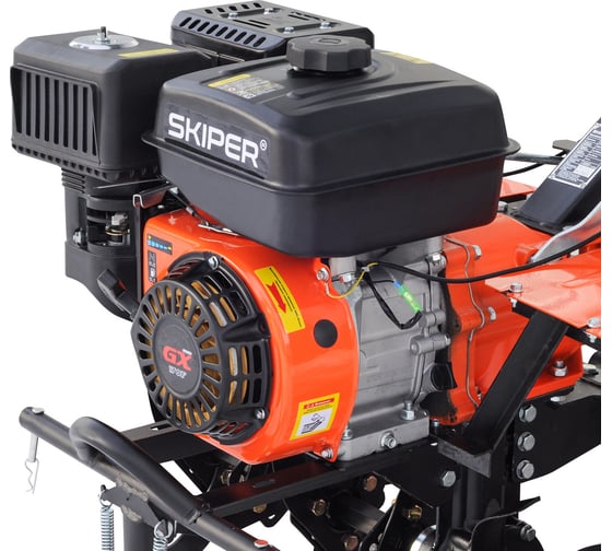 Культиватор SKIPER SP-860S (8 л.с., без ВОМ, пон.передача 3+1, большой бак и глушитель, без колёс) 00-00008948