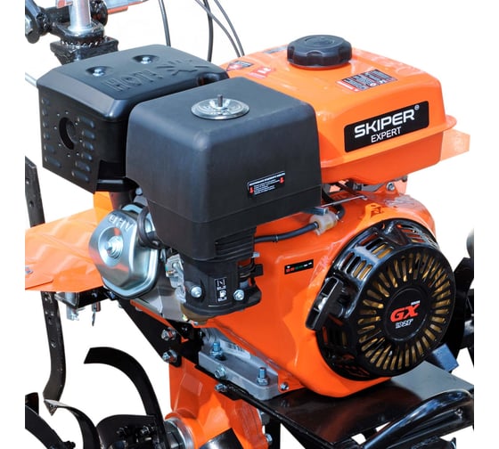 Мотоблок SKIPER SP-1400SE Expert 14 лс, с ВОМ ф18x20, 3+1, без колёс 00-00023847