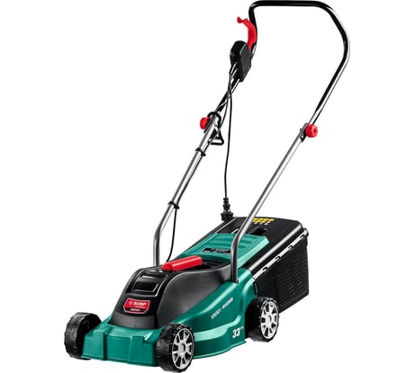 Сетевая газонокосилка ЗУБР 1300 Вт ГС-33-1300