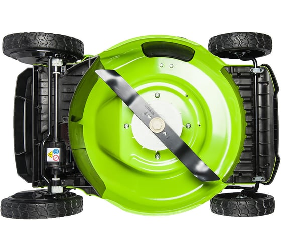 Бесщеточная самоходная аккумуляторная газонокосилка Greenworks GD60LM51SP 60 В 2514307