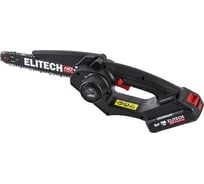 Пила цепная аккумуляторная Elitech CS 2008BLK (E1611.016.00) HD 205457
