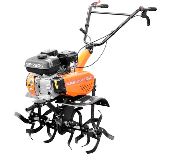 Культиватор SKIPER SP-720S 8 л.с., без ВОМ, передач 3+1, без колёс 00-00008546