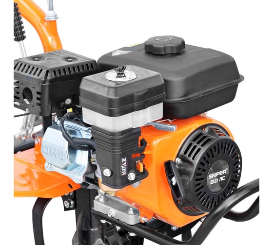 Культиватор SKIPER SP-800 8 л.с, без ВОМ, передач 2+1, без колёс, обр. сцепление 00-00008547