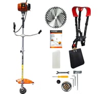 Мотокоса SKIPER GTP2502 (2.5 кВт, autocut25, диск40Т, двуплечный ремень, лёгк.старт, разборн. штанга) 00-00024968