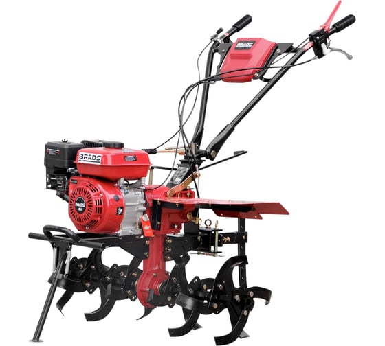 Культиватор BRADO GM-850S 8 л.с., без ВОМ, пониженная передача, 3+1, без колёс 00-00007480