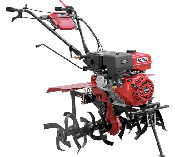 Культиватор BRADO GM-1000S 10 л.с., без ВОМ, пониженная передачаедача, 3+1, без колёс 00-00020982