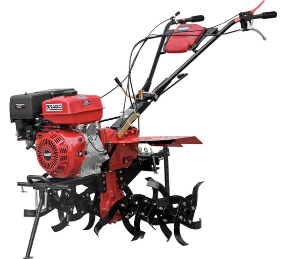 Культиватор BRADO GM-1000S 10 л.с., без ВОМ, пониженная передачаедача, 3+1, без колёс 00-00020982