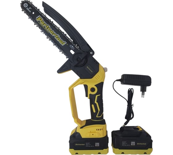 Бесщеточная аккумуляторная цепная пила PARTNERTOOL PBC-208SET