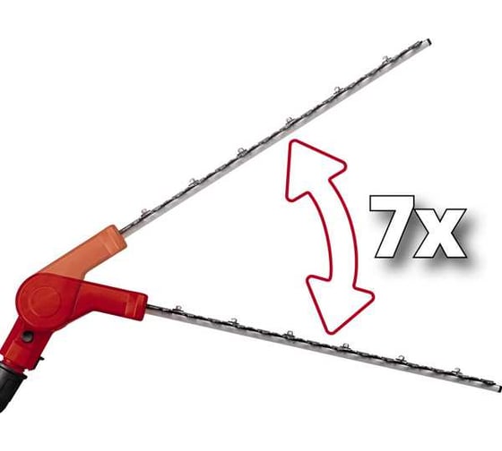 Высоторез аккумуляторный Einhell PXC GE-LM 36/4in1 Li,2х18В, коса нож/леска, кусторез, ц.пила + 2 акк. 4 Ач + двойное ЗУ 3410901SET