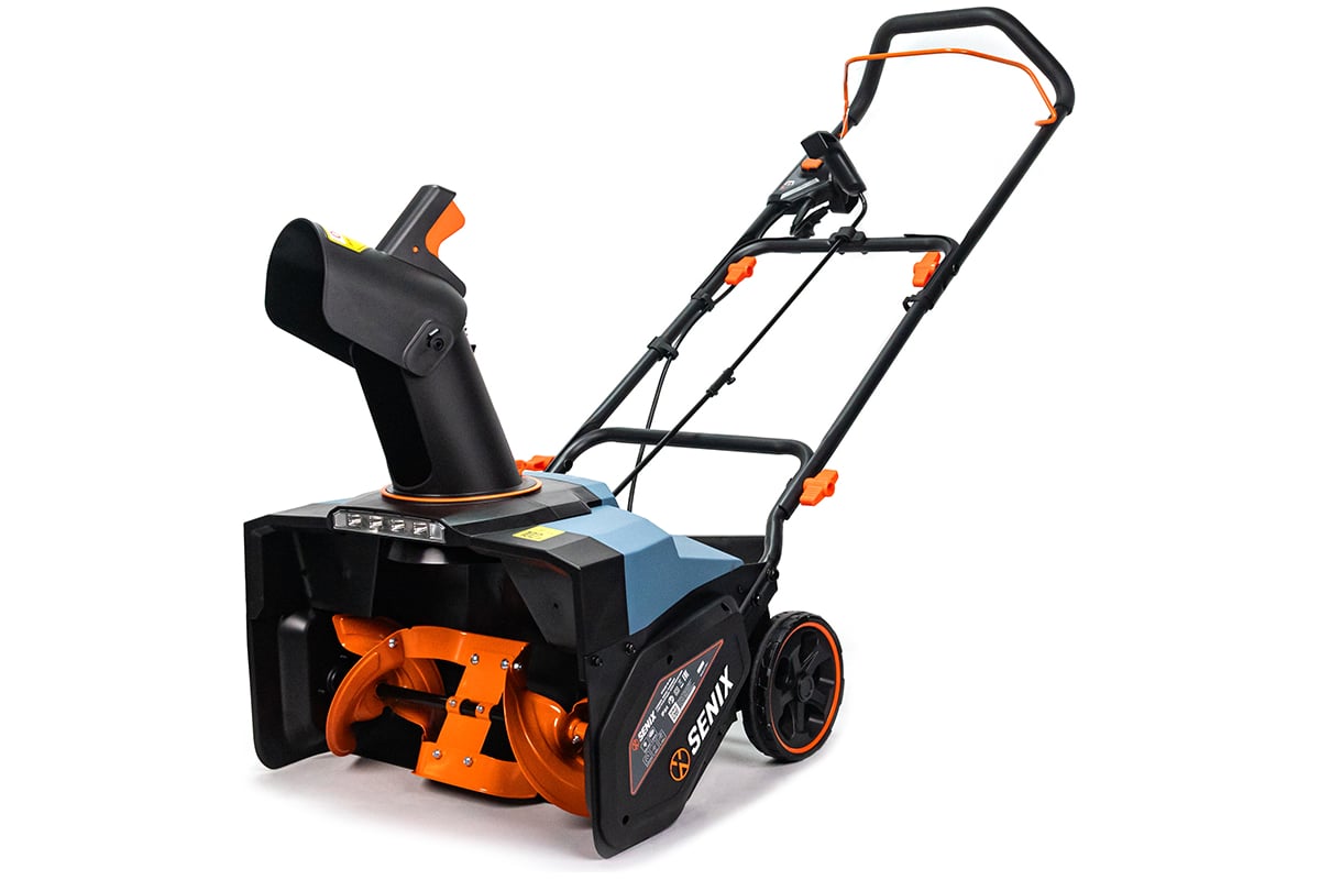 Снегоуборщик электрический SENIX 2000Вт, 53 см, шнек металл, STE20-M-EU ...