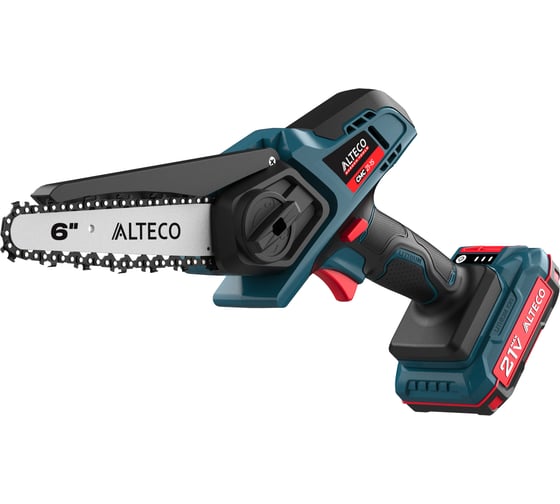Аккумуляторная цепная мини-пила ALTECO CMС 21-15 75011