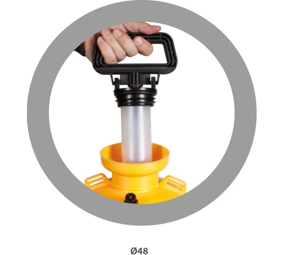 Помповый опрыскиватель со штангой Volpi Flora 10 л Rapid/Get 3385C