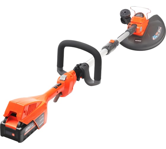 Триммер аккумуляторный PATRIOT TR4022XL, 40B платформа LCT, ширина кош. 30см, запасная леска, одна АКБ (2,0А*ч) и ЗУ 250204022