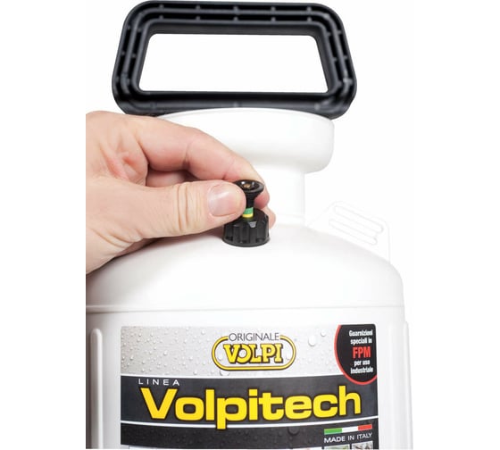Профессиональный плечевой помповый опрыскиватель VOLPI ORIGINALE Volpitech 6 л VT6