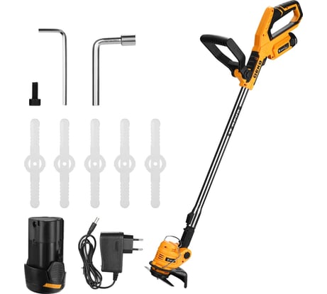 Садовый аккумуляторный триммер DEKO DKTR12 2х2.0 А*ч 063-4238