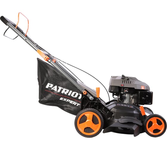 Газонокосилка бензиновая Patriot PT 66LS, 201сс, 6,5л.с., 66см, 60л. трав., метал. дека, привод на колеса, мульчирование, боковой выброс, 2 ножа 512109066
