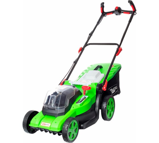 Бесщеточная аккумуляторная газонокосилка REDVERG RD-LM400-36V/BL 6661844