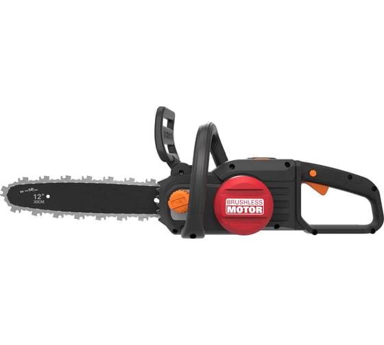 Пила аккумуляторная бесщеточная WORX 20В, 30см, 4 Ач х1, ЗУ 2А, коробка WG350E