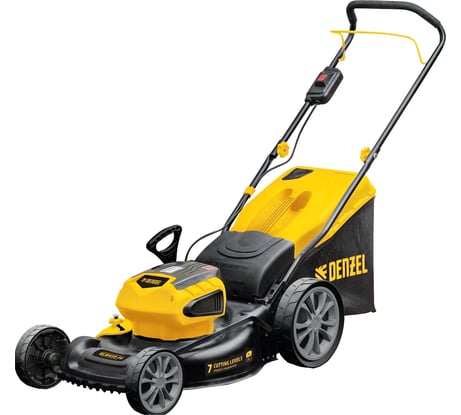 Аккумуляторная бесщеточная газонокосилка Denzel RLM450-36 Li-ion, 36 В, 4 Ач 58910