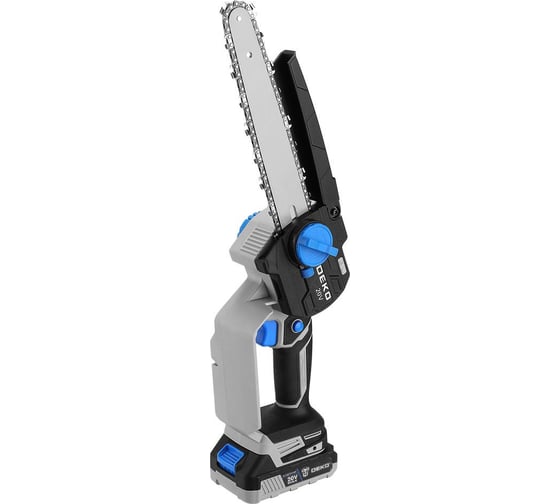 Пила цепная аккумуляторная бесщеточная DEKO DKCHS 20V, 20В, 1x3,0Ач 085-2010
