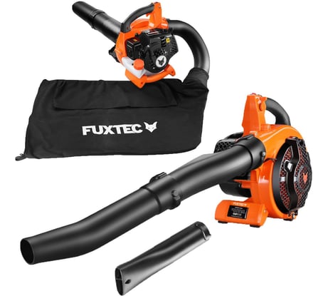 Бензиновый воздуходувка-пылесос-измельчитель FUXTEC 4в1 FX-LBS126