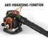 Бензиновый воздуходувка-пылесос-измельчитель FUXTEC 3в1 FX-LBS126P 8