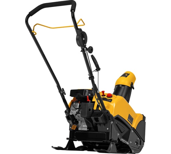 Бензиновая снегоуборочная машина Denzel SB 460 Sled, лыжи ручной старт 97648