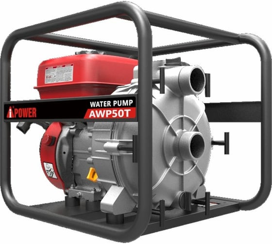 Бензиновая мотопомпа для грязной воды A-iPower AWP50T 30221