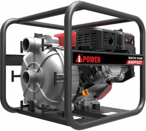 Бензиновая мотопомпа для грязной воды A-iPower AWP50T 30221