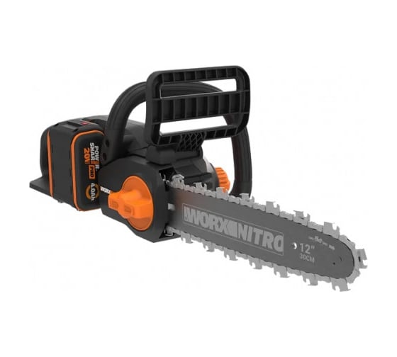 Аккумуляторная бесщёточная пила WORX 20В, 30 см, без АКБ и ЗУ WG350E.9