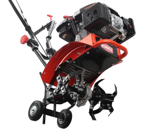 Культиватор Hammer RT-40A 4 л.с., 122 куб.см, 4-ткт, ширина захвата 38 см, глубина 26 см, бак 1.2 л, 35 кг 66696