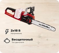 Пила цепная аккумуляторная Einhell PXC GP(GE)-LC 36/35 Li + 2 акк.4,0 + ЗУ двойное Twincharger 3А 4501780SET