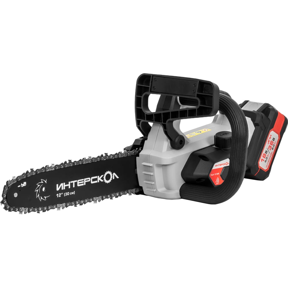 БесщеточнаяаккумуляторнаяцепнаяпилаИнтерсколПЦА-12/36ВLi-ion,АПИ(картон,безаккум.иЗУ)824.0.0.70