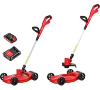 Триммер аккумуляторный WORTEX TB 2818 ALL1 XLT SET 18В, шир.скаш.300 мм, авт.головка, леска 1.6 мм 1334833