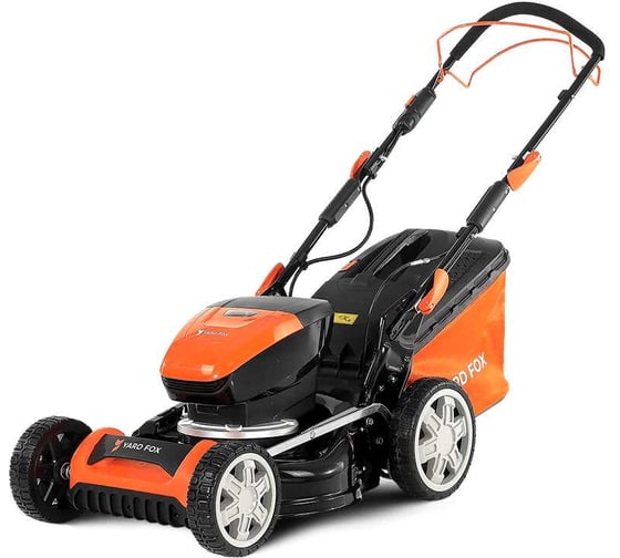 Аккумуляторная самоходная газонокосилка YARD FOX 60V SET EL 4655 B