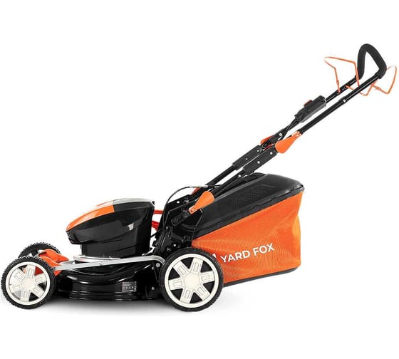 Аккумуляторная самоходная газонокосилка YARD FOX 60V SET EL 4655 B