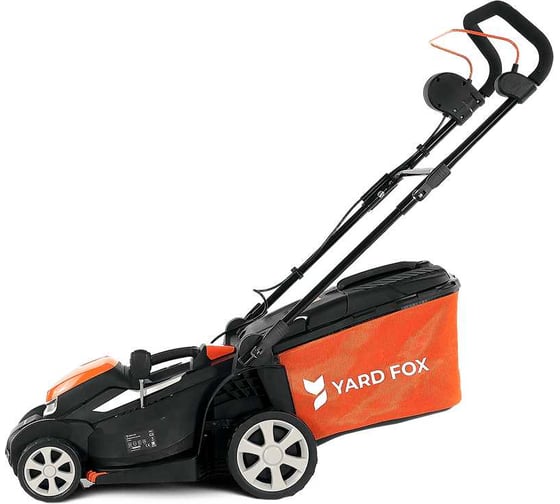 Аккумуляторная несамоходная газонокосилка YARD FOX 40V SET EL 3435 B