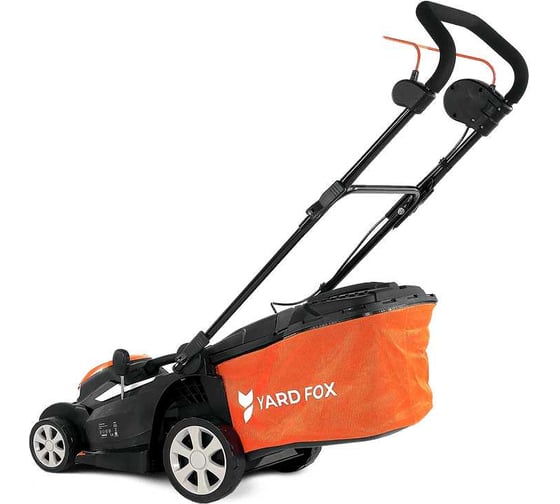 Аккумуляторная несамоходная газонокосилка YARD FOX 40V SET EL 3435 B
